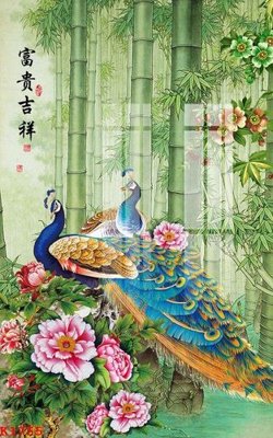 Tải file File gốc in tranh tổng hợp K1755 (PSD) cho in tranh 3D