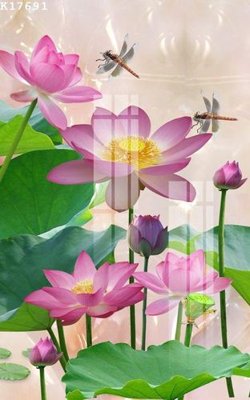 Download file gốc File gốc in tranh tổng hợp K17691 (in mica) 3D