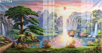 File ảnh File gốc in tranh tổng hợp K17794 (gốc) in PP, decal