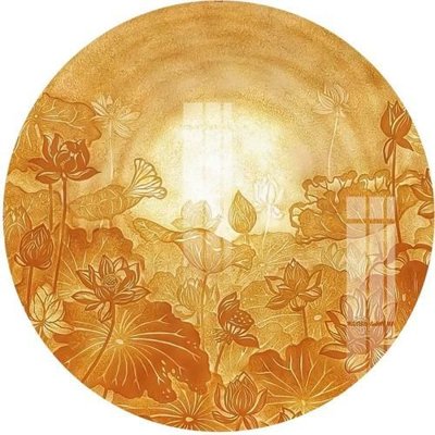 File gốc File gốc in tranh tổng hợp K18317 (in lụa) họa tiết 3D