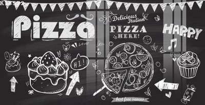 File PSD File gốc in tranh tổng hợp K18572 (nguyên gốc) chất lượng cao