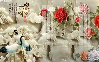 File PSD File gốc in tranh tổng hợp K18665 (bản gốc) cho nhà in