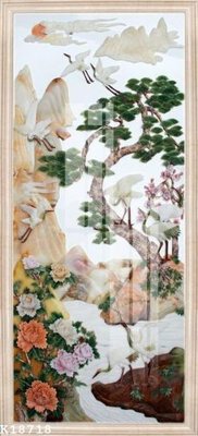 Ảnh gốc File gốc in tranh tổng hợp K18718 (độ nét cao) in tráng gương