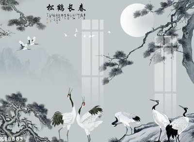 File gốc File gốc in tranh tổng hợp K18803 (in tráng gương) ốp tường