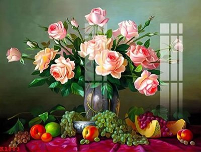 File in mica File gốc in tranh tổng hợp K1883 (bản gốc) làm vách ngăn