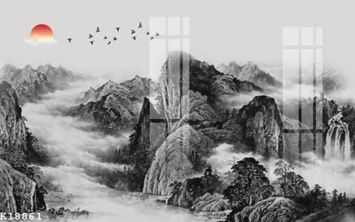 Mua file tranh gốc File gốc in tranh tổng hợp K18861 tại Filetranh.com