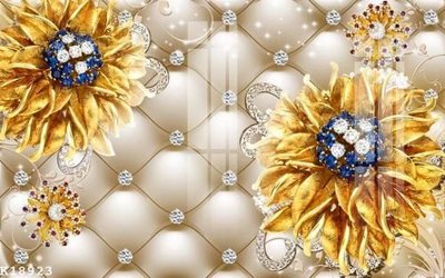 File tranh File gốc in tranh tổng hợp K18923 (bản gốc) in lụa dán tường