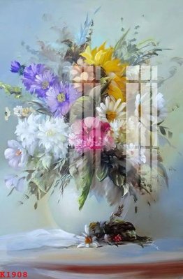 File tranh File gốc in tranh tổng hợp K1908 (bản gốc) treo phòng ăn