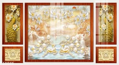 File in lụa File gốc in tranh tổng hợp K19085 (hoa văn) File gốc in tranh tổng hợp K19085