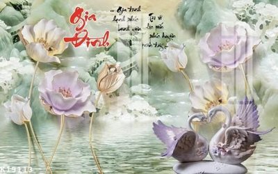 File gốc File gốc in tranh tổng hợp K19113 (in tráng gương) sang trọng