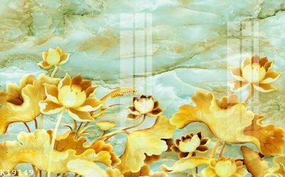 Download file gốc File gốc in tranh tổng hợp K19149 (in lụa) tranh 3D