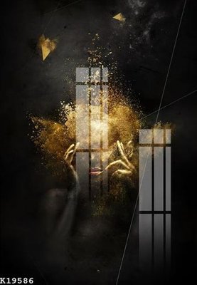 File gốc File gốc in tranh tổng hợp K19586 (in ấn) màu sắc trung thực