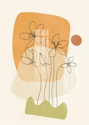 File gốc File gốc in tranh tổng hợp K19608 (in tráng gương) sang trọng