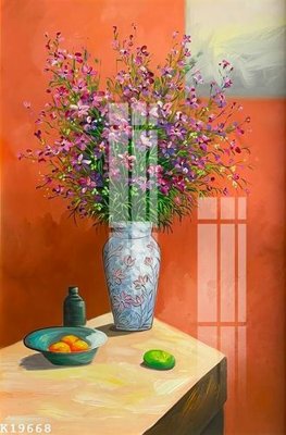 File ảnh File gốc in tranh tổng hợp K19668 (gốc) cho trang trí nội thất