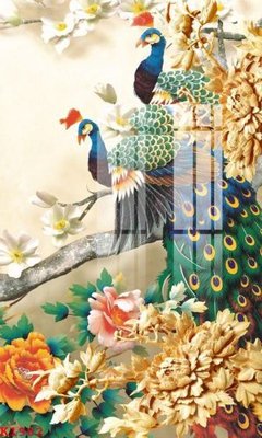 File tranh gốc PSD File gốc in tranh tổng hợp K1982 còn nguyên layer