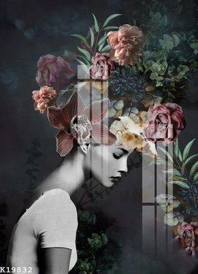 Download file gốc File gốc in tranh tổng hợp K19832 (in lụa) tranh 3D