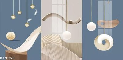 File gốc File gốc in tranh tổng hợp K19959 (in lụa) họa tiết 3D