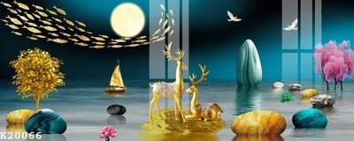 File in ấn chuyên nghiệp File gốc in tranh tổng hợp K20066 (file gốc)