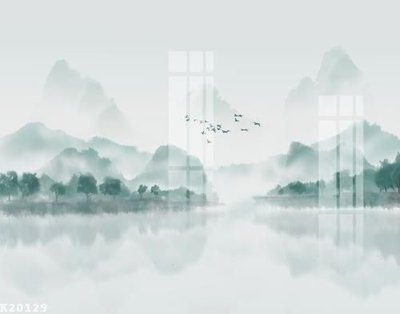 File tranh File gốc in tranh tổng hợp K20129 (bản gốc) in lụa 5D