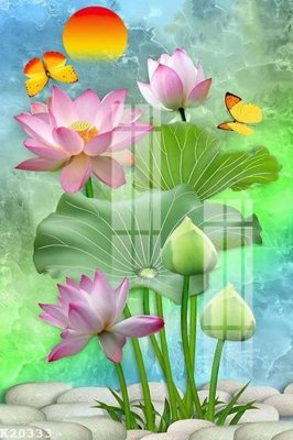 File gốc File gốc in tranh tổng hợp K20333 (vector) cho in ấn