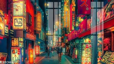 File tranh File gốc in tranh tổng hợp K20360 (bản gốc) in lụa dán tường