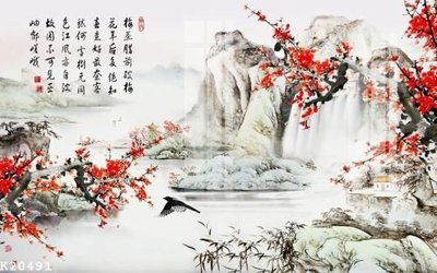 File tranh gốc File gốc in tranh tổng hợp K20491 chủ đề hiện đại