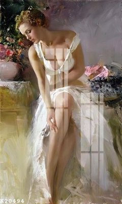 Download file gốc File gốc in tranh tổng hợp K20494 (in lụa) tranh 3D