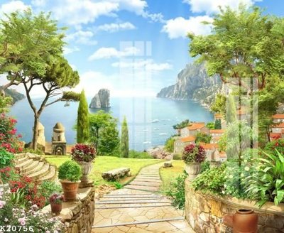 File PSD File gốc in tranh tổng hợp K20756 (gốc) cho designer