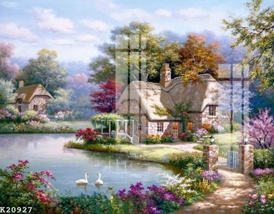 File gốc File gốc in tranh tổng hợp K20927 (in lụa) cao cấp