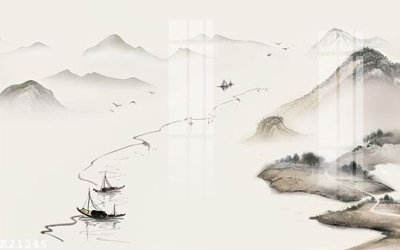 Tải file File gốc in tranh tổng hợp K21346 (gốc) chủ đề hoa sen