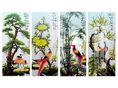 File tranh File gốc in tranh tổng hợp K21374 (file gốc) chủ đề phong thủy