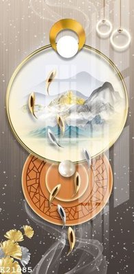 Ảnh gốc File gốc in tranh tổng hợp K21685 (nét căng) in mica