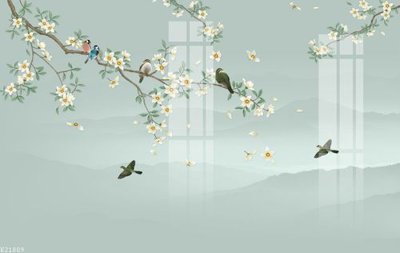 File gốc File gốc in tranh tổng hợp K21809 (in lụa) cao cấp