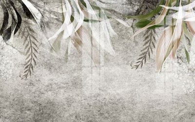 File gốc File gốc in tranh tổng hợp K21817 (in lụa) họa tiết 3D