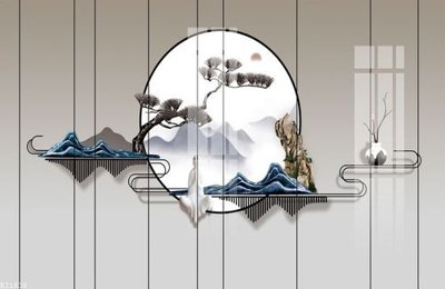 File in trần File gốc in tranh tổng hợp K21838 (file gốc) hoa văn 3D