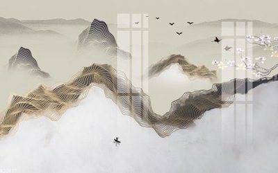 Tải xuống file tranh gốc File gốc in tranh tổng hợp K22037 (PSD/TIFF)