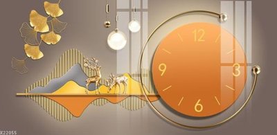 Chi tiết file ảnh File gốc in tranh tổng hợp K22055 sắc nét