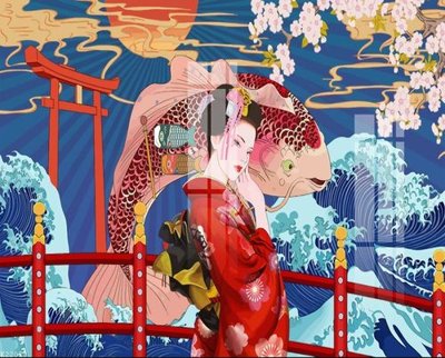 File gốc in ấn File gốc in tranh tổng hợp K22073 chuẩn màu CMYK