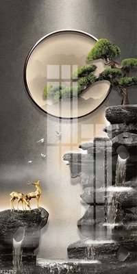 Download file gốc File gốc in tranh tổng hợp K22112 (in mica) trang trí