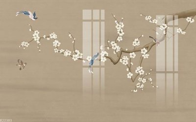 File gốc File gốc in tranh tổng hợp K22303 (in tráng gương) ốp tường