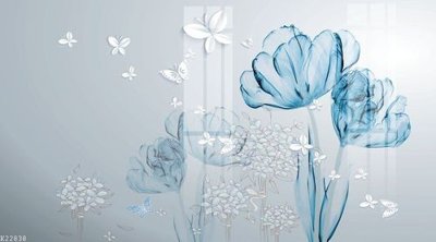 File tranh File gốc in tranh tổng hợp K22838 (gốc) chủ đề thiên nhiên