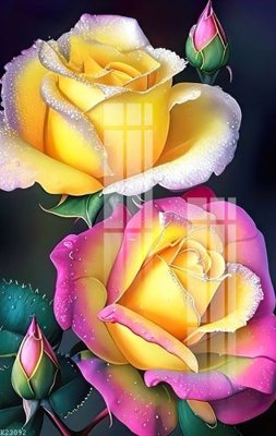 File gốc File gốc in tranh tổng hợp K23092 (AI/EPS) cho in ấn