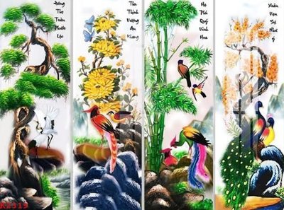 File in mica File gốc in tranh tổng hợp K2319 (ảnh gốc) đẹp