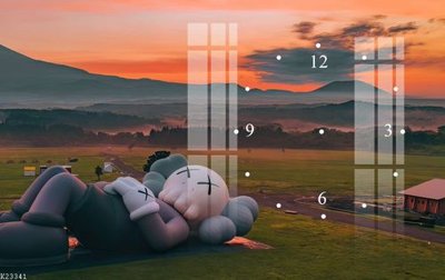 File in trần File gốc in tranh tổng hợp K23341 (bản gốc 3D) sống động