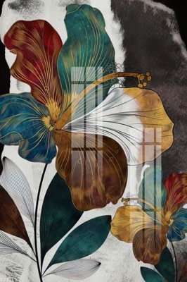 File in trần File gốc in tranh tổng hợp K23363 (bản gốc) đại dương