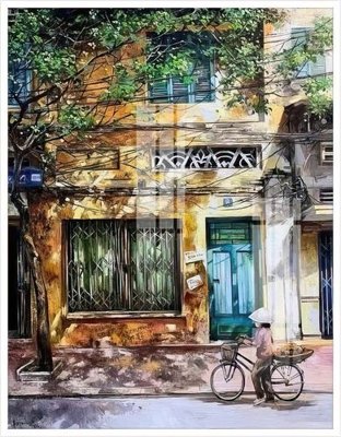 File gốc File gốc in tranh tổng hợp K23535 (in tráng gương) hiện đại