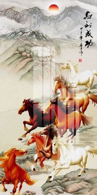 File in mica File gốc in tranh tổng hợp K23894 (bản gốc) làm vách ngăn