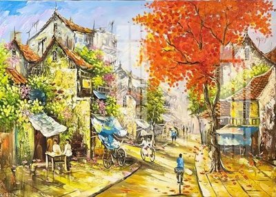 Ảnh gốc File gốc in tranh tổng hợp K24292 (độ nét cao) in mica