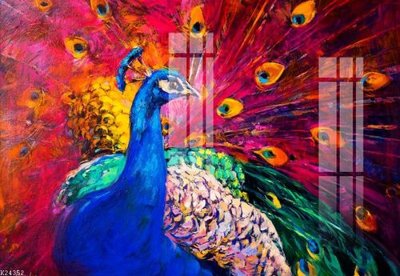 Download file gốc File gốc in tranh tổng hợp K24352 (in lụa) hoa lá