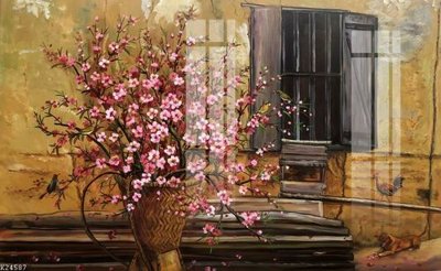 File gốc File gốc in tranh tổng hợp K24587 (in tráng gương) nghệ thuật